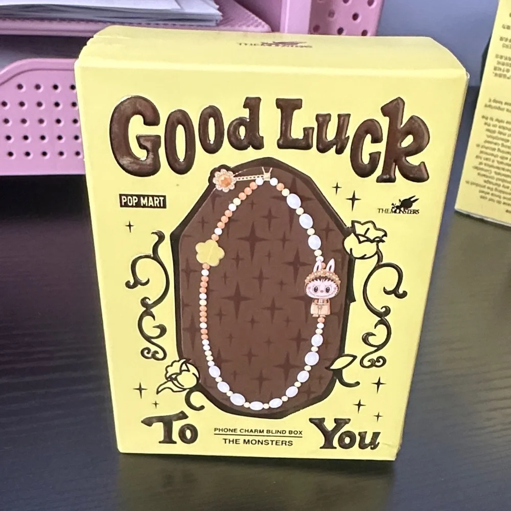 Pop Mart- Good Luck to You Phone Charm- confirmed: Coconut Break (NIB)